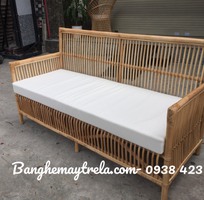 Bàn ghế sofa mây phòng khách kiểu đơn giản hiện đại