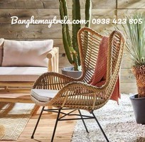 1 Bàn ghế ban công mây nhựa ngoài trời