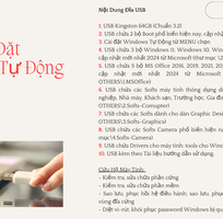 1 USB Cài Đặt Windows Tự Động