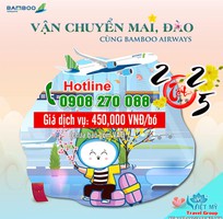 Bamboo Airways triển khai dịch vụ vận chuyển Mai, Đào dịp Tết 2025