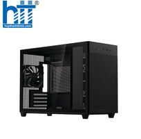 2 Vỏ Case Asus AP201 Asus Prime CASE TG Black  Mini Tower / Màu Đen