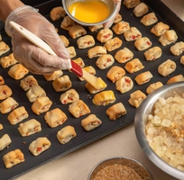 6 Xưởng bánh trung thu Thanh Dung sản xuất bánh nướng, bánh dẻo, trứng muối, bánh chả lá chanh,