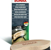 Bàn chải vệ sinh nội thất - Sonax textile   leather brush  1 cái