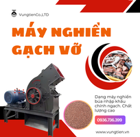 1 Máy nghiền xử lý xà bần, phế thải xây dựng