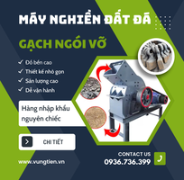 2 Máy nghiền xử lý xà bần, phế thải xây dựng