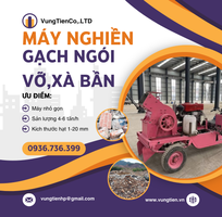 4 Máy nghiền xử lý xà bần, phế thải xây dựng