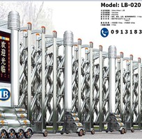 Cổng xếp tự động- CTY Lan Bùi