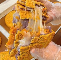 Bánh Mochi dẻo trứng ruốc, giá tại xưởng, 3 vị thập cẩm, khoai môn và cốm, bánh trung thu giá xưởng Bánh Mochi dẻo trứng ruốc, giá tại xưởng, 3 vị thập cẩm, khoai môn và cốm, bánh trung thu giá xưởng