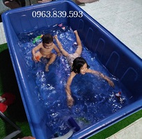 6 Thùng nhựa nuôi cá 1000L chữ nhật, thùng nhựa lớn nuôi cá trên sân thượng.