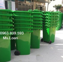 7 Bán thùng rác công cộng loại có bánh xe và nắp đậy giá sỉ.
