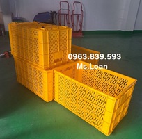 11 Rổ nhựa công nghiệp, rổ nhựa có bánh xe, rổ đựng thành phẩm giá cực rẻ