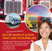 4 Học CHỨNG CHỈ SƠ CẤP VẬN TẢI ĐƯỜNG BỘ để đăng ký kinh doanh vận tải, đổi biển vàng