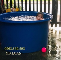 2 Thùng nhựa tròn 1000L nuôi cá - thùng nhựa lắp đặt hệ thống Aquaponics 2 Thùng nhựa tròn 1000L nuôi cá - thùng nhựa lắp đặt hệ thống Aquaponics