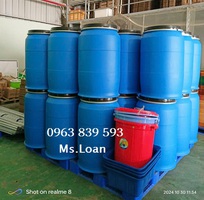 8 Cung cấp thùng đựng hóa chất, phuy nhựa mới giá rẻ. - 0963 839 593 Ms.Loan