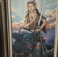 2 Bán tranh sơn dầu hình phật