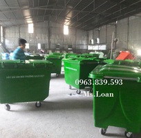 9 Cung cấp thùng rác công cộng có bánh xe kéo, xe đẩy rác, xe đẩy hàng giá rẻ
