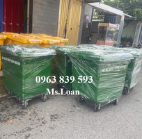 6 Cung cấp thùng rác công cộng có bánh xe kéo, xe đẩy rác, xe đẩy hàng giá rẻ