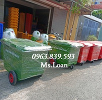 7 Cung cấp thùng rác công cộng có bánh xe kéo, xe đẩy rác, xe đẩy hàng giá rẻ