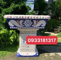 10 Chậu cẩn miểng , chau can mieng