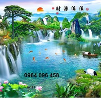 1 Tranh gạch 3d ốp tường tranh phong cảnh - CXV44