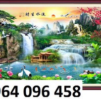 2 Tranh gạch 3d ốp tường tranh phong cảnh - CXV44
