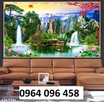 3 Tranh gạch 3d ốp tường tranh phong cảnh - CXV44