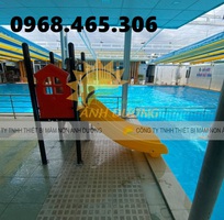 3 Cầu trượt mầm non ngoài trời, cầu trượt trẻ em nhập khẩu