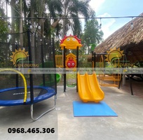 Cầu trượt mầm non nhập khẩu, cầu trượt trẻ em ngoài trời