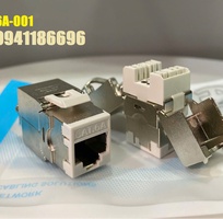 4 Thanh đấu nối mạng Patch panel  24 cổng CAT6A FTP mã ACT-24S1U, ACT-S6A-001 hãng Ancomteck