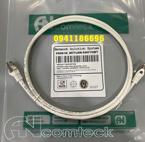2 Dây nhảy Patch cord Cat6A S-FTP, Shielded, LSZH, White, 1.5M -2M-3M-5M đúc - hãng ANCOMTECK