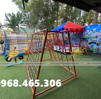 1 Thang leo sắt trẻ em, thang leo vận động mầm non