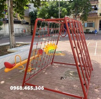 2 Thang leo sắt trẻ em, thang leo vận động mầm non