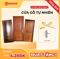 Cửa gỗ sồi nhập khẩu - Giá rẻ