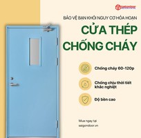 Cửa thép chống cháy - An toàn cho mọi công trình