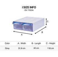 2 Hộp đựng linh kiện lắp ghép GV-Build