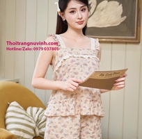 3 Đồ Mặc Nhà 2 Dây Đẹp   Mát Mẻ, Gợi Cảm, Nữ Tính Tuyệt Đối
