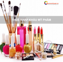 Thuế nhập khẩu hàng Mỹ Phẩm