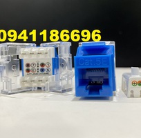 10 Thanh đấu nối Patch panel 24 cổng Cat6 UTP mã ACT-24S1U, ACT-JK28-C6-US chính hãng ANCOMTECK