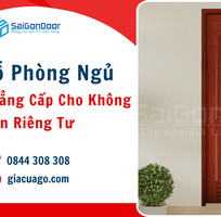 1 Cửa gỗ phòng ngủ, lựa chọn đẳng cấp cho không gian riêng tư