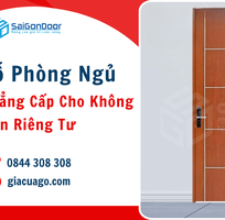 3 Cửa gỗ phòng ngủ, lựa chọn đẳng cấp cho không gian riêng tư