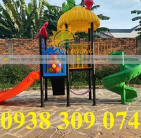 1 Cầu trượt liên hoàn ngoài trời,xích đu cầu trượt liên hoàn