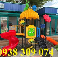3 Cầu trượt liên hoàn ngoài trời,xích đu cầu trượt liên hoàn