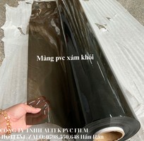 1 Màng pvc trong màu xám khói giá tốt toàn quốc