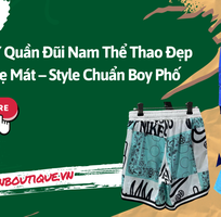 Vì Sao Quần Đũi Nam Thể Thao Được Ưa Chuộng