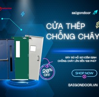 1 Cửa thép chống cháy
