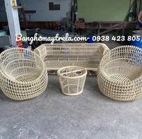 Sofa mây tổ yến hiện đại phòng khách
