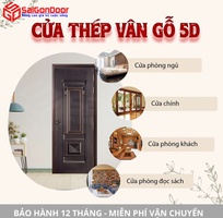 1 Cửa thép vân gỗ