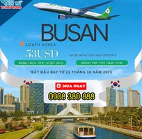 Khai mở hành trình Busan cùng EVA Air chỉ từ 53 USD