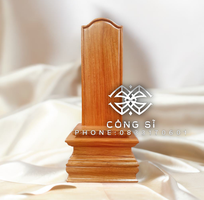 2 Bộ bài vị thờ thần linh và gia tiên bằng gỗ tốt