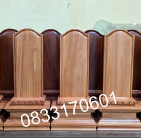 5 Bộ bài vị thờ thần linh và gia tiên bằng gỗ tốt